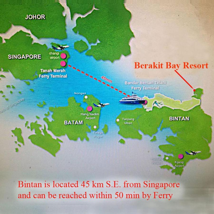 Berakit Bay Resort Exterior foto